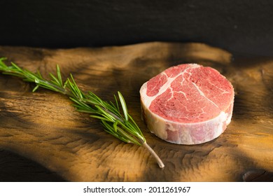 Raw Beef Filet Mignon Steak
