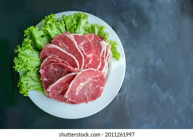 Raw Beef Filet Mignon Steak
