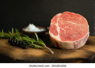 Raw Beef Filet Mignon Steak
