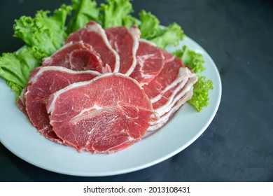 Raw Beef Filet Mignon Steak
