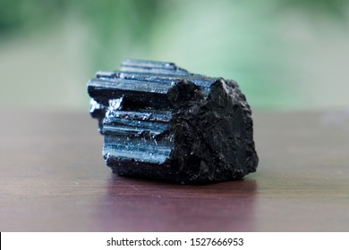 Raw Black Tourmaline Crystal of Protection