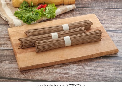 Raw Buckwheat Soba Noodles - Asian Cuisine