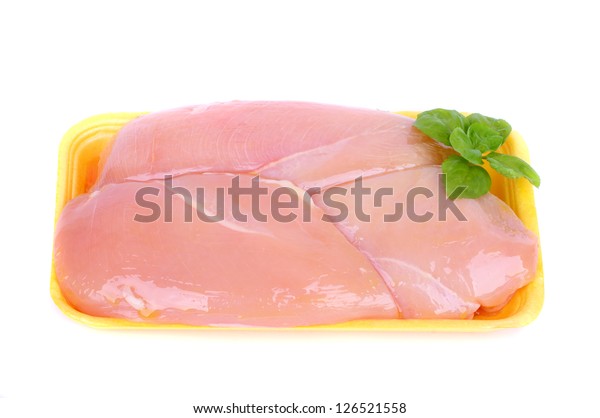 Download Raw Chicken Breast Yellow Plastic Tray Stock Photo Edit Now 126521558 PSD Mockup Templates