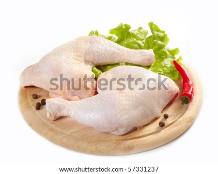 raw chicken legs