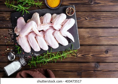 Raw Chicken Wings