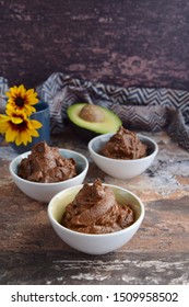 Raw Chocolate Avocado Pudding Or Mousse