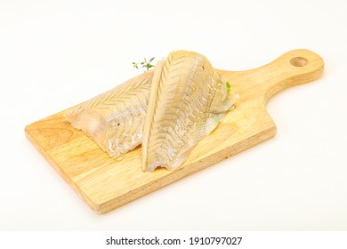 Raw Cod Fish Fillet For Cooking