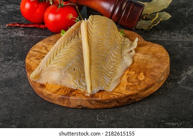 Raw Cod Fish Fillet For Cooking