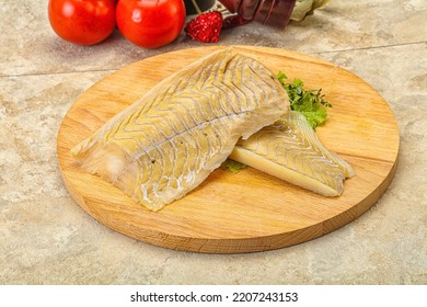 Raw Cod Fish Fillet For Cooking