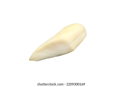 Raw Escolar Meat (white Tuna)fish Isolate On White Background