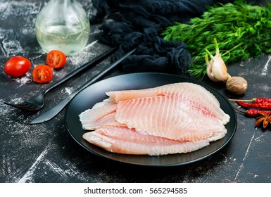 Raw Fish Fillet