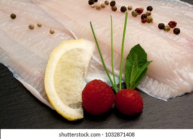 Raw Flounder Fillet