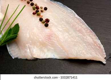 Raw Flounder Fillet