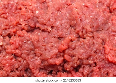 Raw Ground Beef For Meal Preparation,  Meal With Raw Meat, Ground Beef Texture