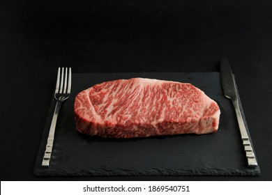 Raw Japanese Wagyu Thick Steak