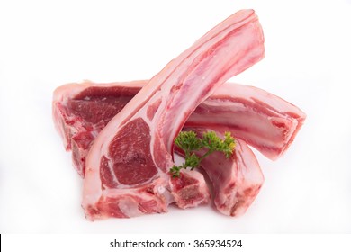 Raw Lamb Chop