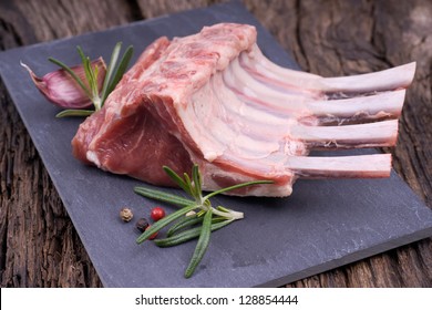 Raw Lamb Chops