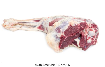 Raw Lamb Leg