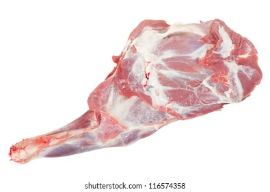 Raw Lamb Leg