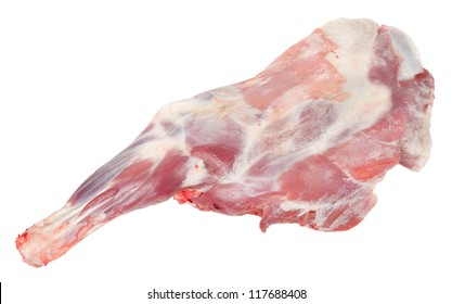 Raw Lamb Leg