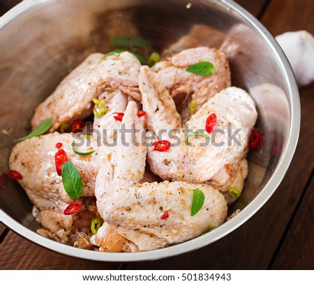 Similar – Image, Stock Photo Asian style Chicken