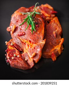 Raw Marinated Meat