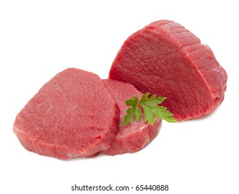 Raw Meat Isolated