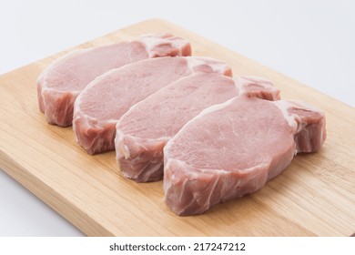 Raw Meat Pork Steak