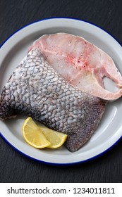 Raw Nile Perch With Lemon