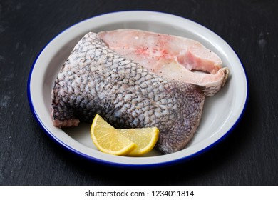 Raw Nile Perch With Lemon