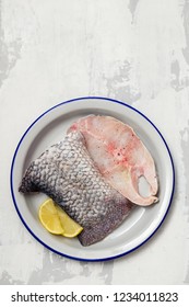 Raw Nile Perch With Lemon