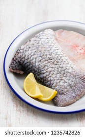 Raw Nile Perch With Lemon