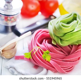 raw pasta