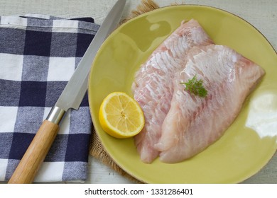 Raw Perch Fillet