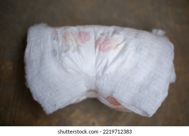 Raw Photo Of Used Diapers