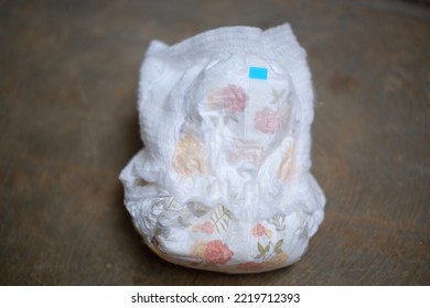 Raw Photo Of Used Diapers