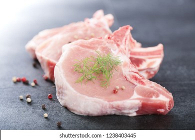 Raw Pork Chop 