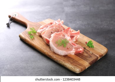 Raw Pork Chop 