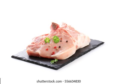 Raw Pork Chop