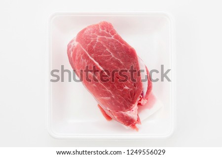 Raw Pork meat