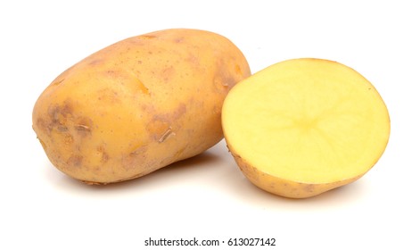  Raw Potato and Sliced Potato