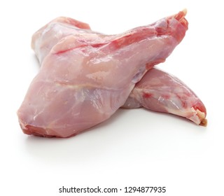 Raw Rabbit Leg Meat