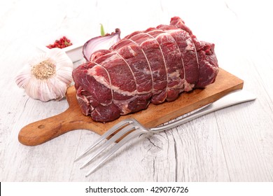 Raw Roast Beef