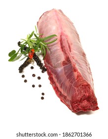 Raw Roe Deer - Wild Game Meat Isolated