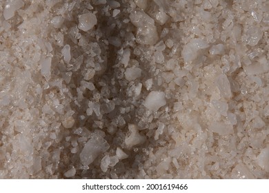 Raw Salt Crystals In Araya, Venezuela