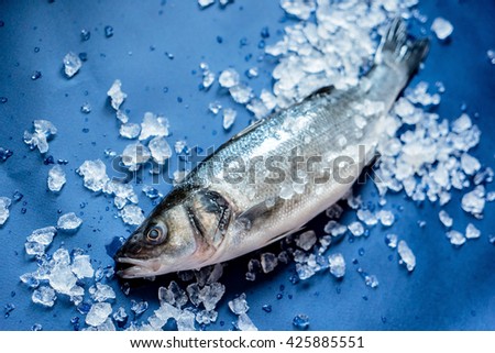 raw seabass