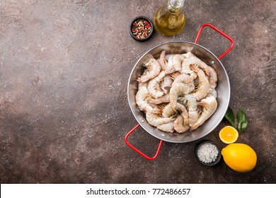 Raw Shrimps With Lemon