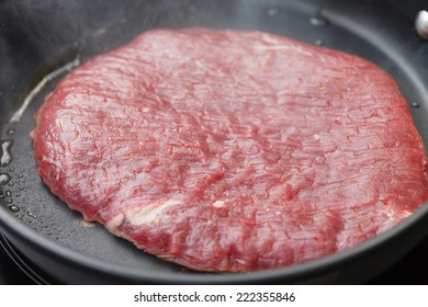 raw steak