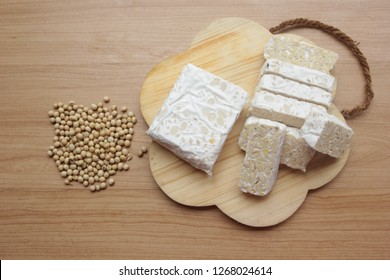 Raw Tempeh From Soybeans