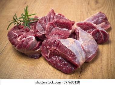 Raw Veal Meat